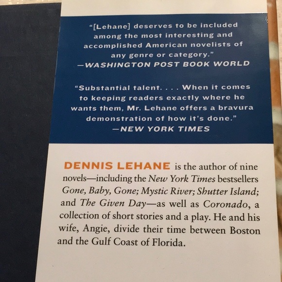 EUC,MYSTERY/THRILLER,FICTION,byDENNIS LEHANE,MOONLIGHT MILE,Patrick KensieSeries - Picture 7 of 7